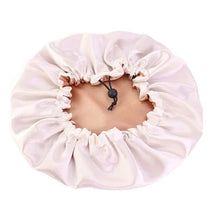 Load image into Gallery viewer, Women's Double Layer Reversible Silky Satin Headscarf Sleeping Bonnet Hat Headband