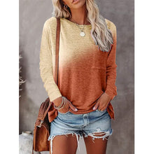 Load image into Gallery viewer, Women's Drawing T-Shirt Crew Neck Basic Top