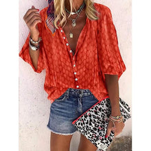 Load image into Gallery viewer, Women's Elegant Vintage Shirt Top