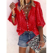 Load image into Gallery viewer, Women's Elegant Vintage Shirt Top