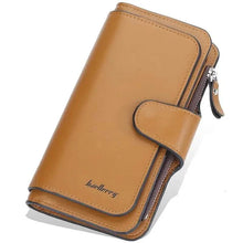 Load image into Gallery viewer, Women's Fashion Faux Leather Wallet with Card Slots & ID Window