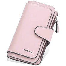 Load image into Gallery viewer, Women's Fashion Faux Leather Wallet with Card Slots & ID Window