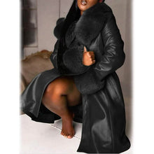 Load image into Gallery viewer, Women's Faux Leather Jacket