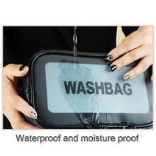 Load image into Gallery viewer, Women's Frosted Waterproof Cosmetic Bag