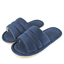 Load image into Gallery viewer, Womens Fur Slippers Winter Shoes Home Slippers Plush Women Indoor Warm Fluffy Cotton Shoes Women's Fuzzy House Memory Foam Slippers Furry Faux Fur Lined Bedroom Shoes