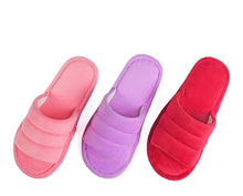 Load image into Gallery viewer, Womens Fur Slippers Winter Shoes Home Slippers Plush Women Indoor Warm Fluffy Cotton Shoes Women's Fuzzy House Memory Foam Slippers Furry Faux Fur Lined Bedroom Shoes