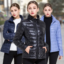 Load image into Gallery viewer, Women’s Goose Down Lightweight Puffer Jacket