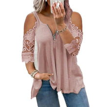 Load image into Gallery viewer, Women's Half Sleeve V Neck Sexy Top