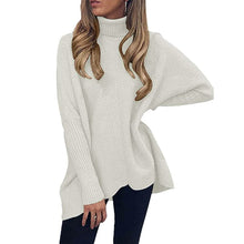 Load image into Gallery viewer, Women's High Neck Long Sweater