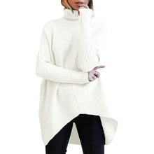 Load image into Gallery viewer, Women's High Neck Long Sweater