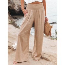 Load image into Gallery viewer, Women's High Waist Loose Wide Leg Pants