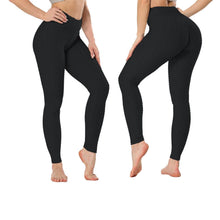 Load image into Gallery viewer, Women's High Waist Textured Butt Lifting Slimming Workout Leggings Tights Pants
