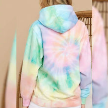 Load image into Gallery viewer, Women's Hoodie Pullover Tie Dye Hoodies