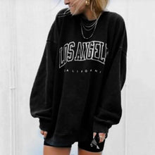 Load image into Gallery viewer, Women's Sweatshirt Graphic Text Los Angeles