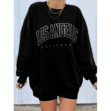Load image into Gallery viewer, Women's Sweatshirt Graphic Text Los Angeles