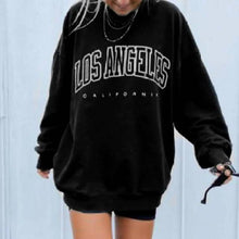 Load image into Gallery viewer, Women's Sweatshirt Graphic Text Los Angeles