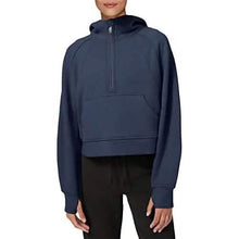 Load image into Gallery viewer, Women's Hoodies Fleece Lined Collar Pullover