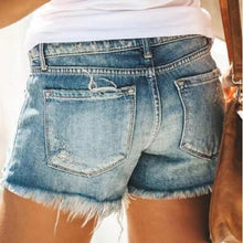 Load image into Gallery viewer, Women's Jeans Shorts Denim