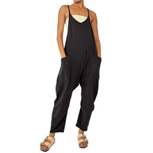 Load image into Gallery viewer, Women's Jumpsuit Maternity Solid Color V Neck Regular Fit Sleeveless