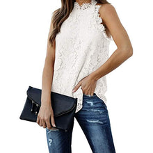 Load image into Gallery viewer, Women's Lace Crochet Hollow Out Tank Top