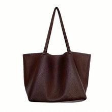 Load image into Gallery viewer, Women's Large Totes PU Leather Shoulder Bag Soft Purse Hobo Handbag Casual Top Handle Bag For Travel Work