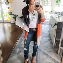 Load image into Gallery viewer, Women's Long Cardigan Sweater Coat