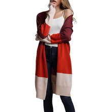 Load image into Gallery viewer, Women's Long Cardigan Sweater Coat