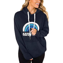 Load image into Gallery viewer, Women's Long Sleeve Casual Graphic Tee Hoodies
