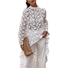 Load image into Gallery viewer, Women's Long Sleeve Crew Neck Casual Top Shirt Dress