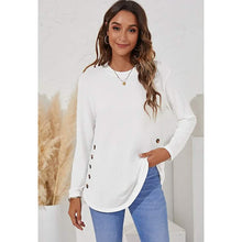 Load image into Gallery viewer, Women's Long Sleeve Crew Neck T-Shirt