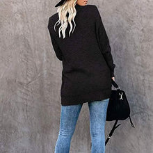 Load image into Gallery viewer, Women's Long Sleeve Knit Cardigan Sweater