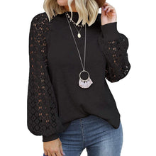 Load image into Gallery viewer, Women's Long Sleeve Lace Top