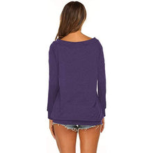 Load image into Gallery viewer, Women's Long Sleeve Off Shoulder Top