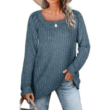 Load image into Gallery viewer, Women's Long Sleeve V Neck Sweater Tops