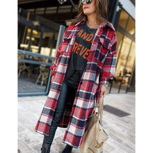 Load image into Gallery viewer, Womens Lounge Lapel Button Up Long Sleeve