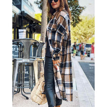 Load image into Gallery viewer, Womens Lounge Lapel Button Up Long Sleeve