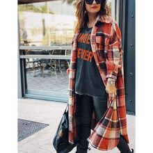 Load image into Gallery viewer, Womens Lounge Lapel Button Up Long Sleeve