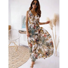 Load image into Gallery viewer, Women's Maxi Sleeveless Backless Dress