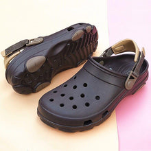Load image into Gallery viewer, Womens Mens Sandals Summer Beach Shoes Casual Non-slip Clogs Couple Shoes Sport Sandals Slides Garden Clogs Shoes For Outdoor Classic Walking Clogs