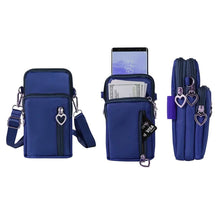 Load image into Gallery viewer, Women's Mini Cross-Body Shoulder Strap Cell Phone Wallet Pouch Bag Purse