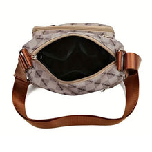 Load image into Gallery viewer, Women's Multi Pocket Plaid Pattern Crossbody Bag