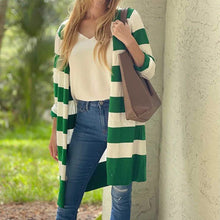 Load image into Gallery viewer, Women’s Open Front Long Cardigan Long Sleeves Lightweight Knit Fall Sweater