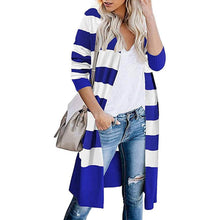 Load image into Gallery viewer, Women’s Open Front Long Cardigan Long Sleeves Lightweight Knit Fall Sweater