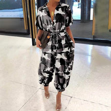Load image into Gallery viewer, Women's Ordinary Deep V Jumpsuit