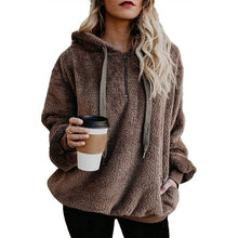 Load image into Gallery viewer, Women's Oversized Fleece Hoodie