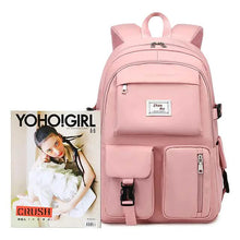 Load image into Gallery viewer, Women's Oxford Fabric Adjustable Large Capacity Backpack