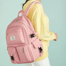 Load image into Gallery viewer, Women's Oxford Fabric Adjustable Large Capacity Backpack