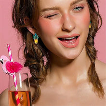Load image into Gallery viewer, Women's Pineapple Earrings