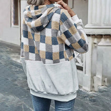 Load image into Gallery viewer, Women's Plaid Casual Daily Sports Other Prints Streetwear Hoodies