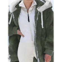 Load image into Gallery viewer, Women's Plus Size Hoodie Coat Long Sleeve